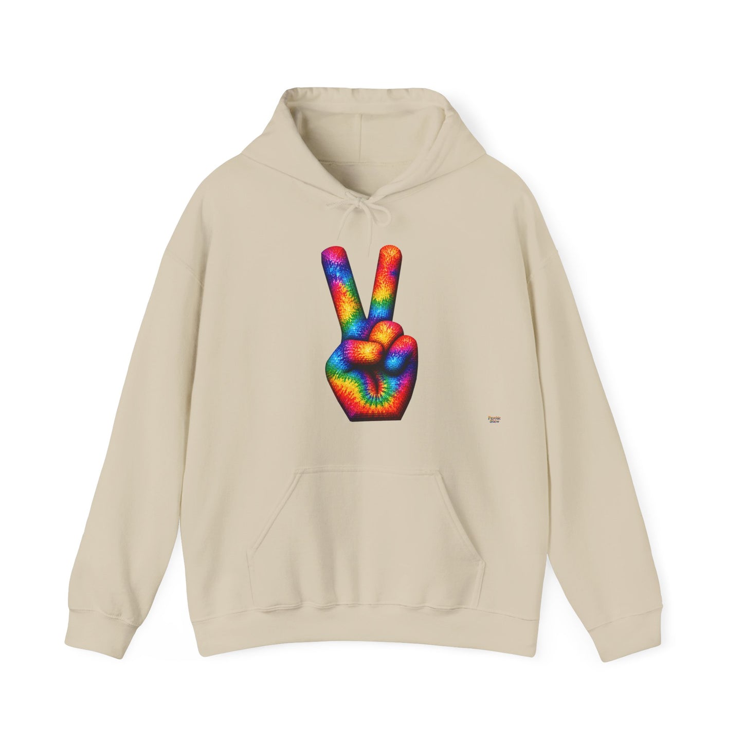 Tie-Dye Peace Hoodie | The Good Vibes Collection