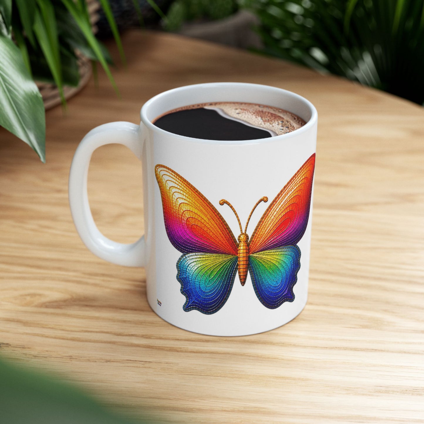 Good Vibes Butterfly Mug | Ceramic Coffee Mug 11 oz. | 15oz.
