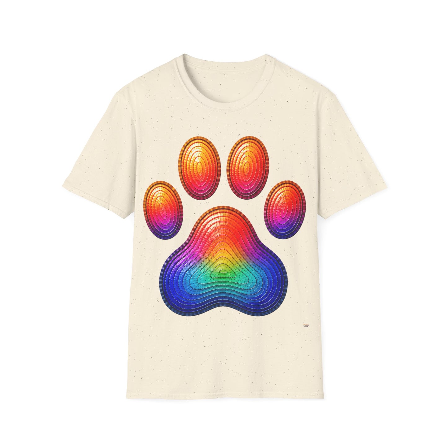 Good Vibes Paw Print T-Shirt | 13 Colors | S - 3XL