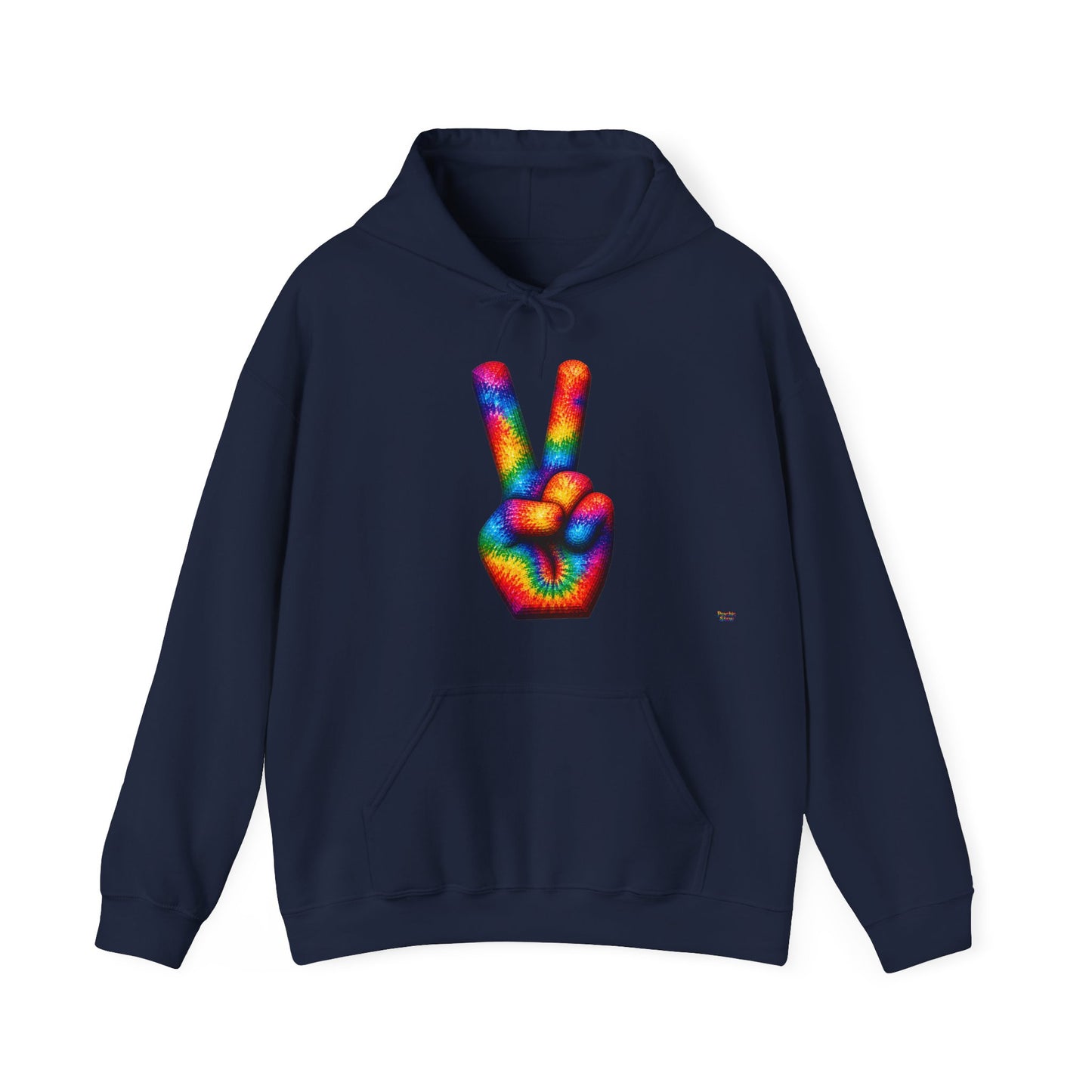 Tie-Dye Peace Hoodie | The Good Vibes Collection