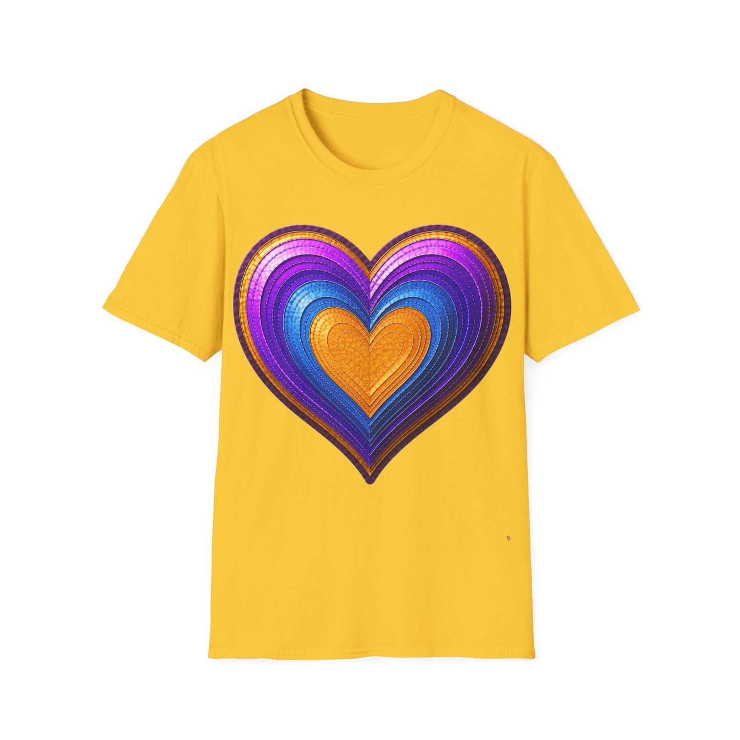The 3D Heart T-Shirt | 14 Colors | S - 3XL