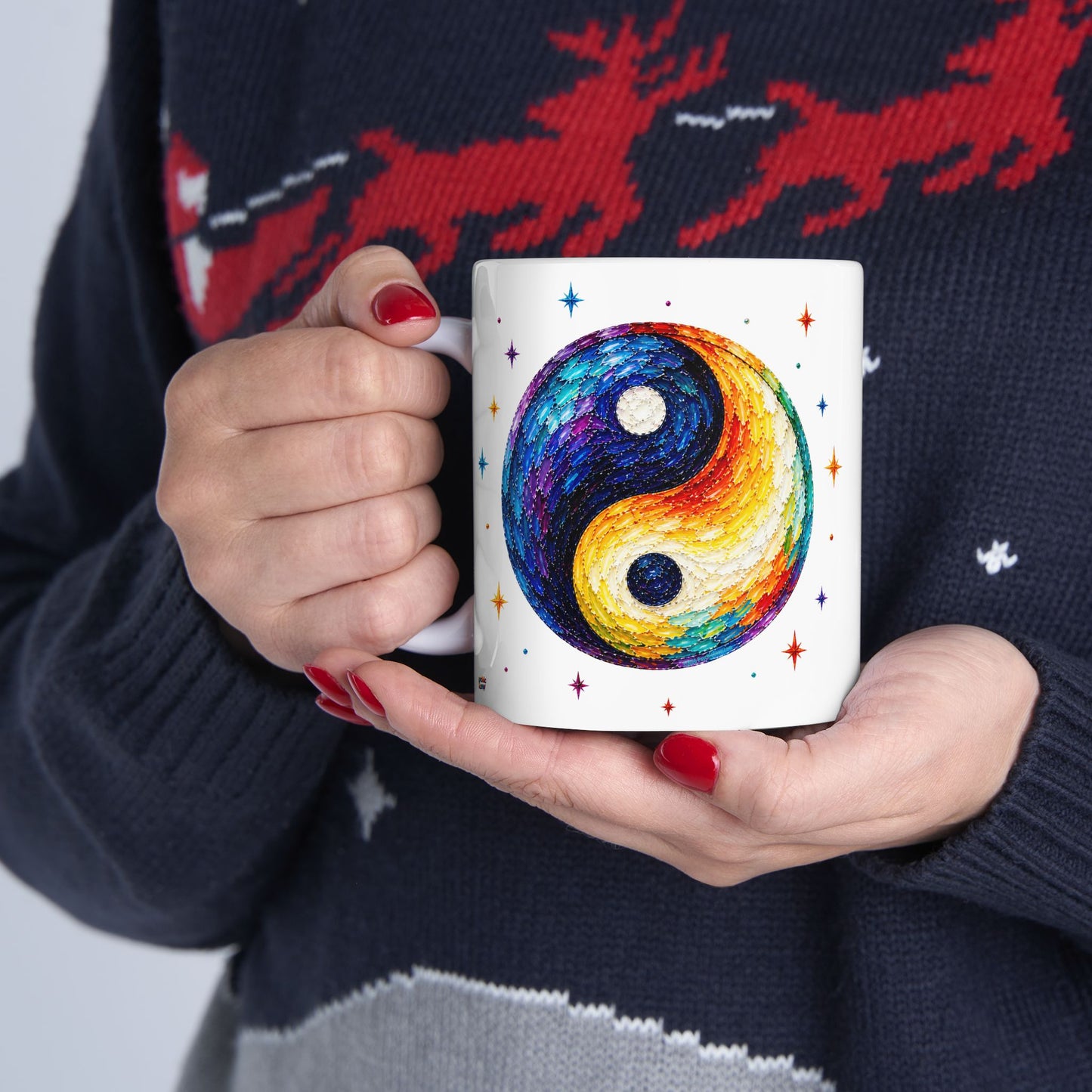 Yin-Yang Mug | Ceramic Coffee Mug 11oz. | 15oz.