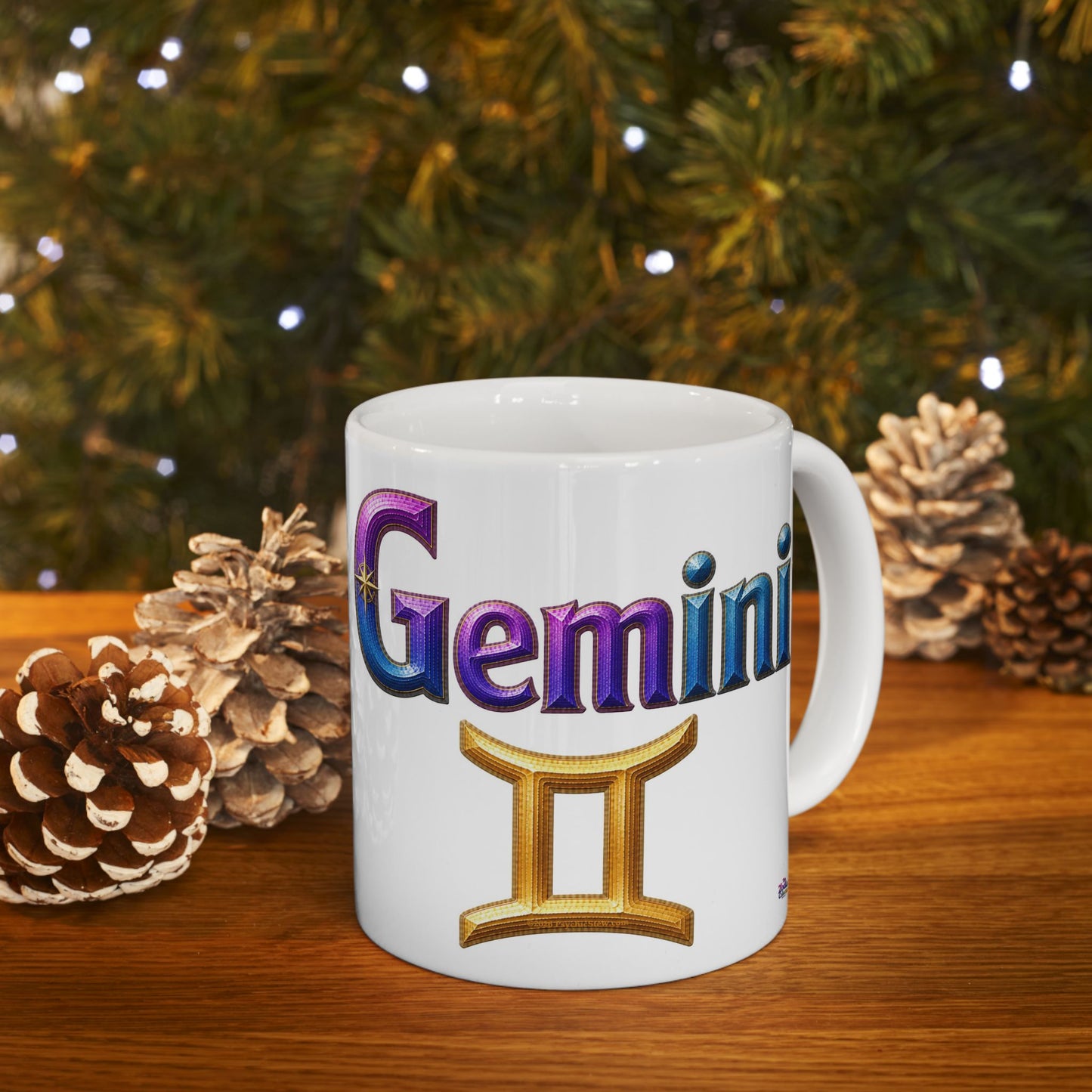 Gemini Zodiac Mug | Ceramic Coffee Mug 11oz. | 15oz.