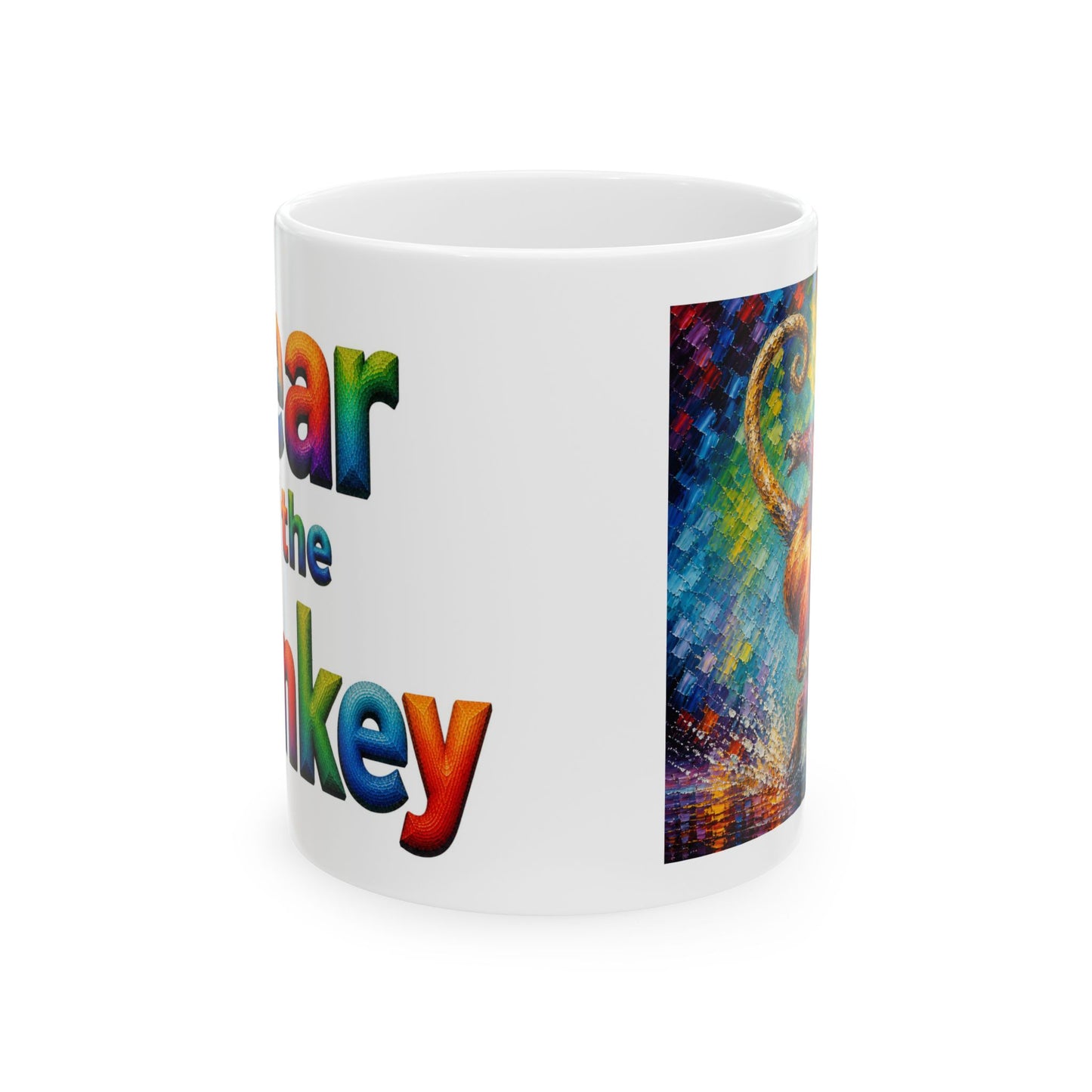 Year of the Monkey Mug | Ceramic Coffee Mug 11oz. | 15oz.
