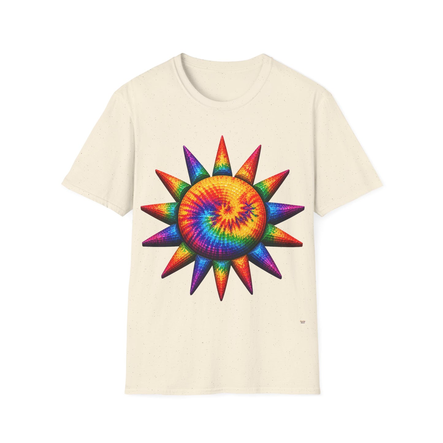 Good Vibes Tie-Dye Sun T-Shirt | 13 Colors | S - 3XL