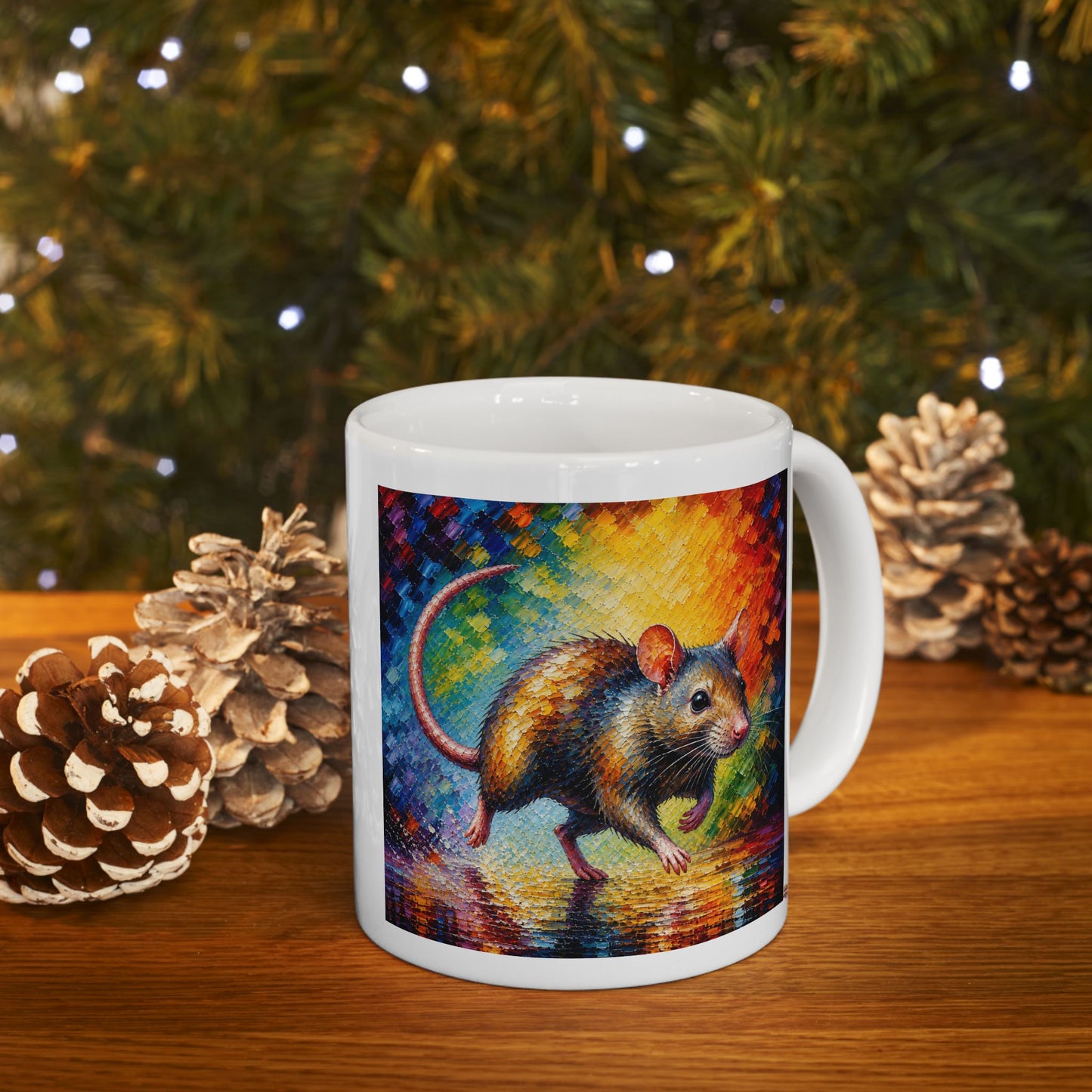 Year of the Rat Mug | Ceramic Coffee Mug 11oz. | 15oz.