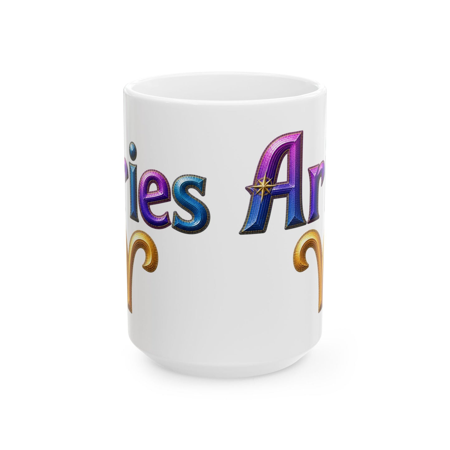 Aries Zodiac Mug | Ceramic Coffee Mug 11oz. | 15oz.