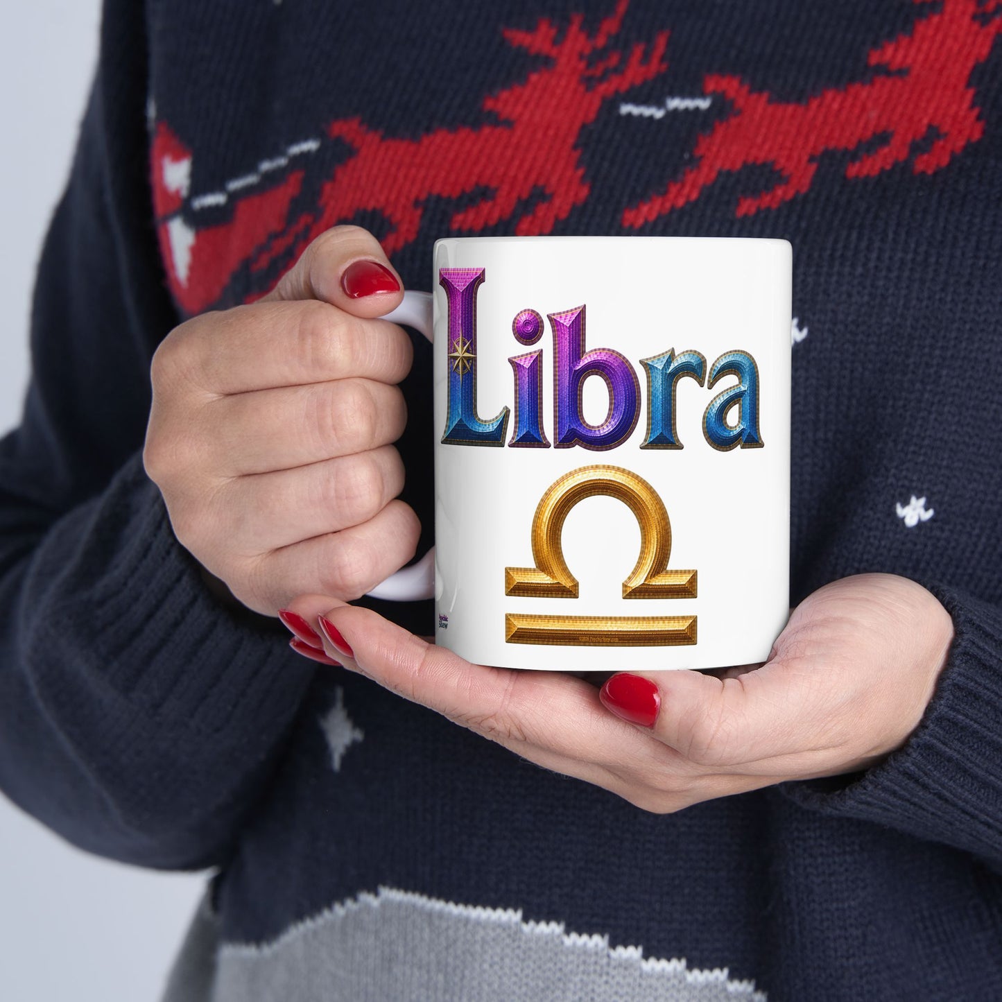 Libra Zodiac Mug | Ceramic Coffee Mug 11oz. | 15oz.