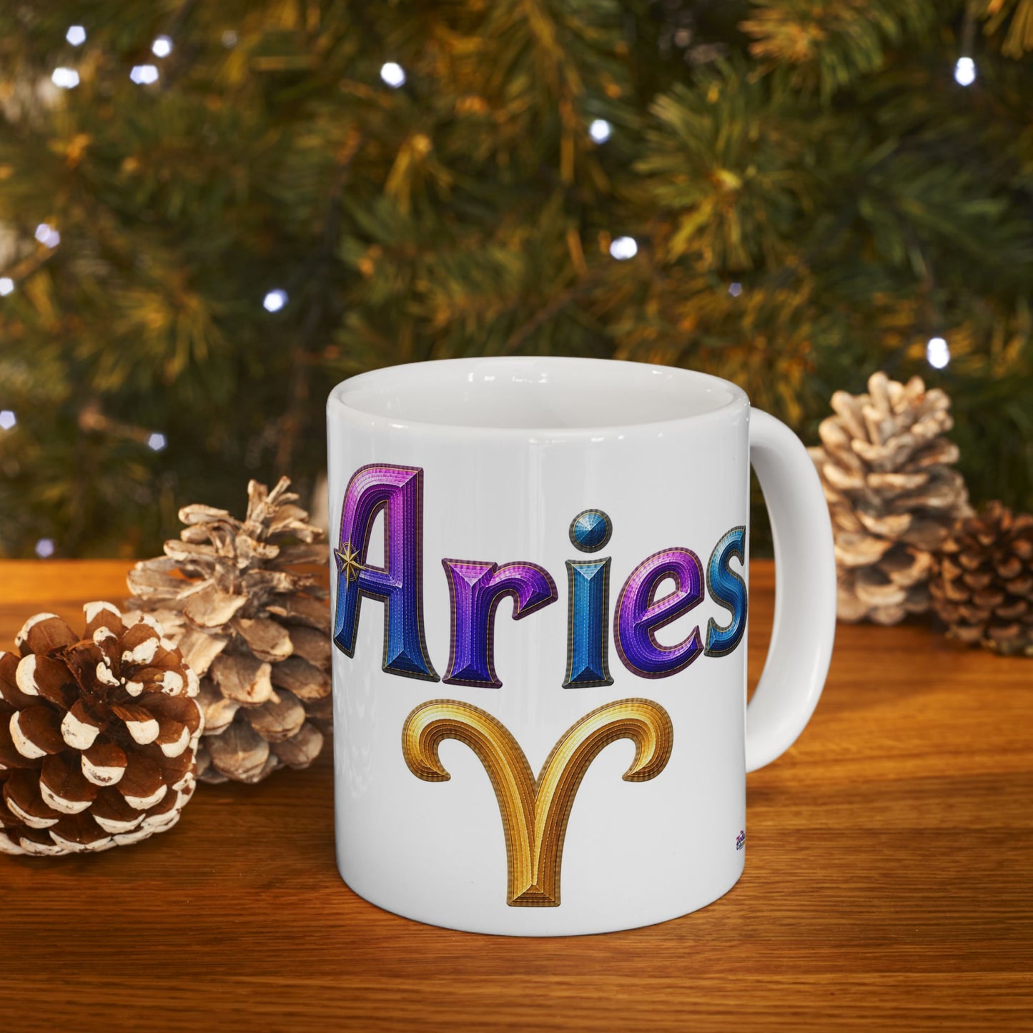 Aries Zodiac Mug | Ceramic Coffee Mug 11oz. | 15oz.