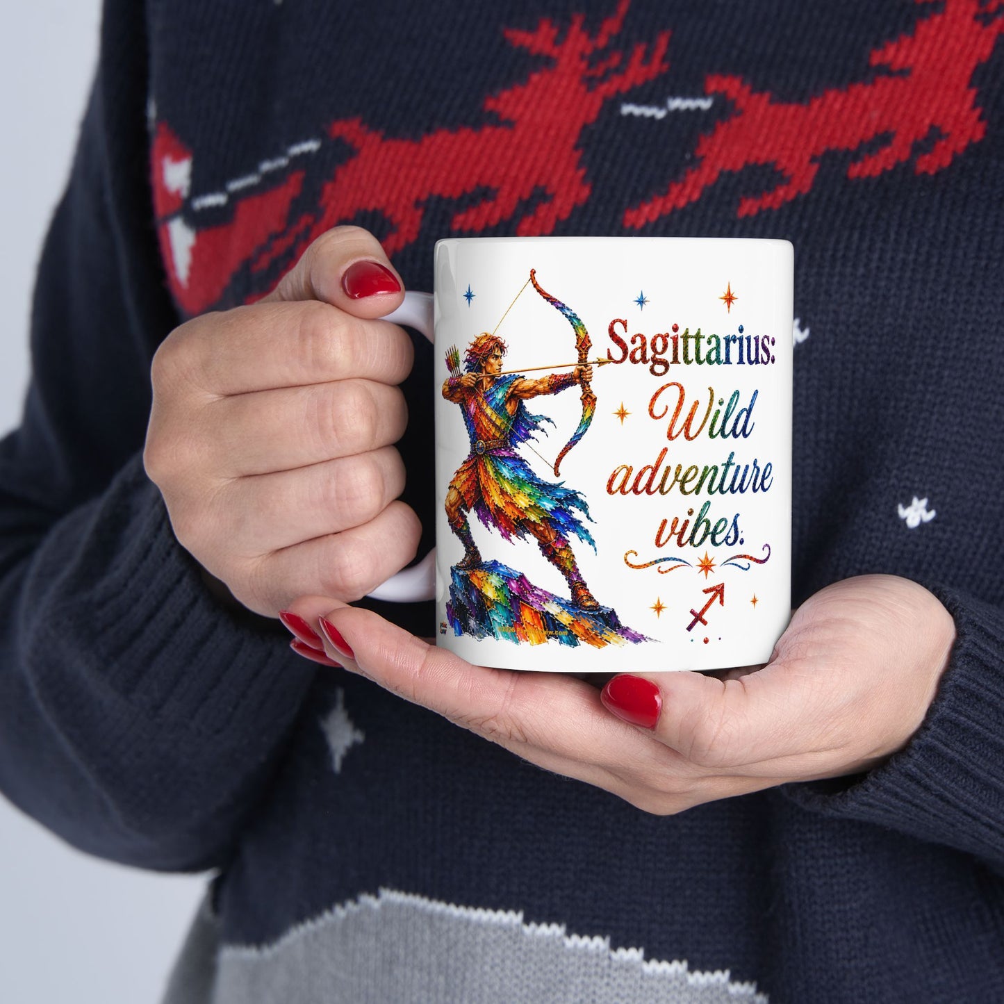 The Sagittarius Mug | Ceramic Coffee Mug 11oz. | 15oz.