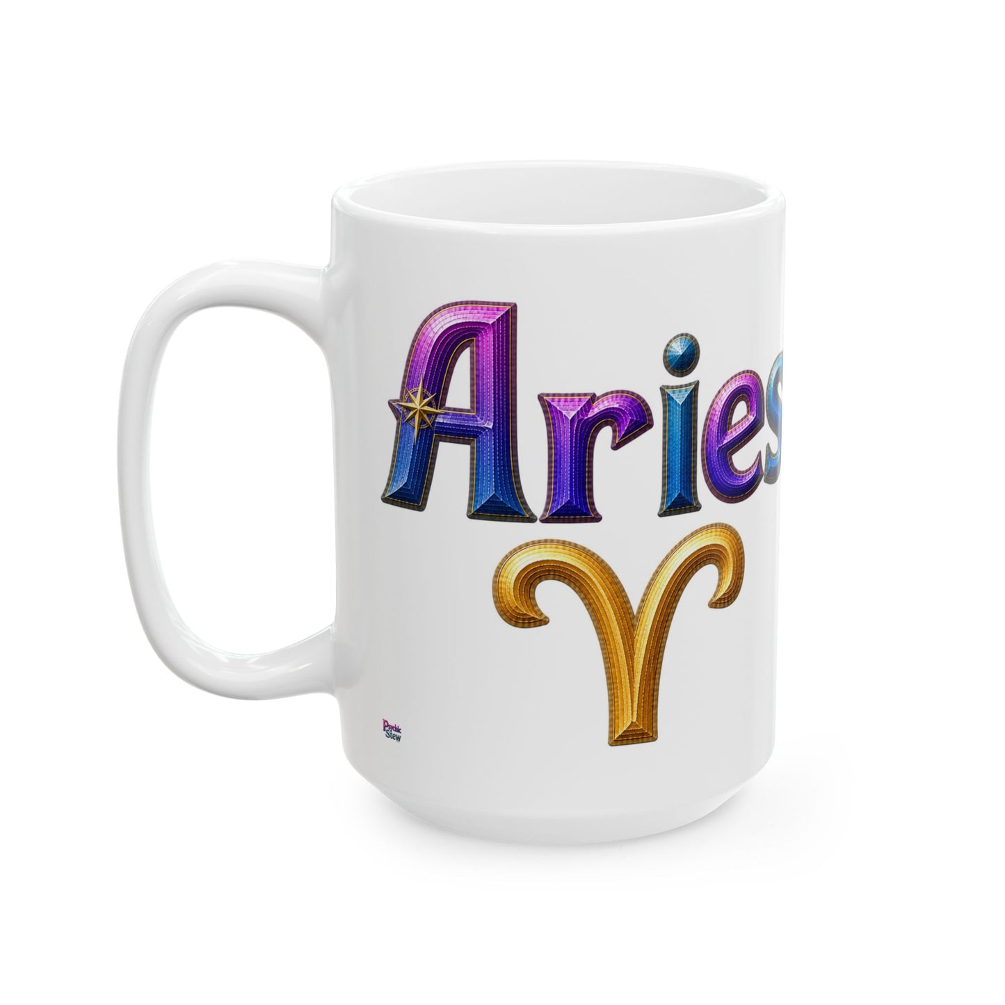 Aries Zodiac Mug | Ceramic Coffee Mug 11oz. | 15oz.