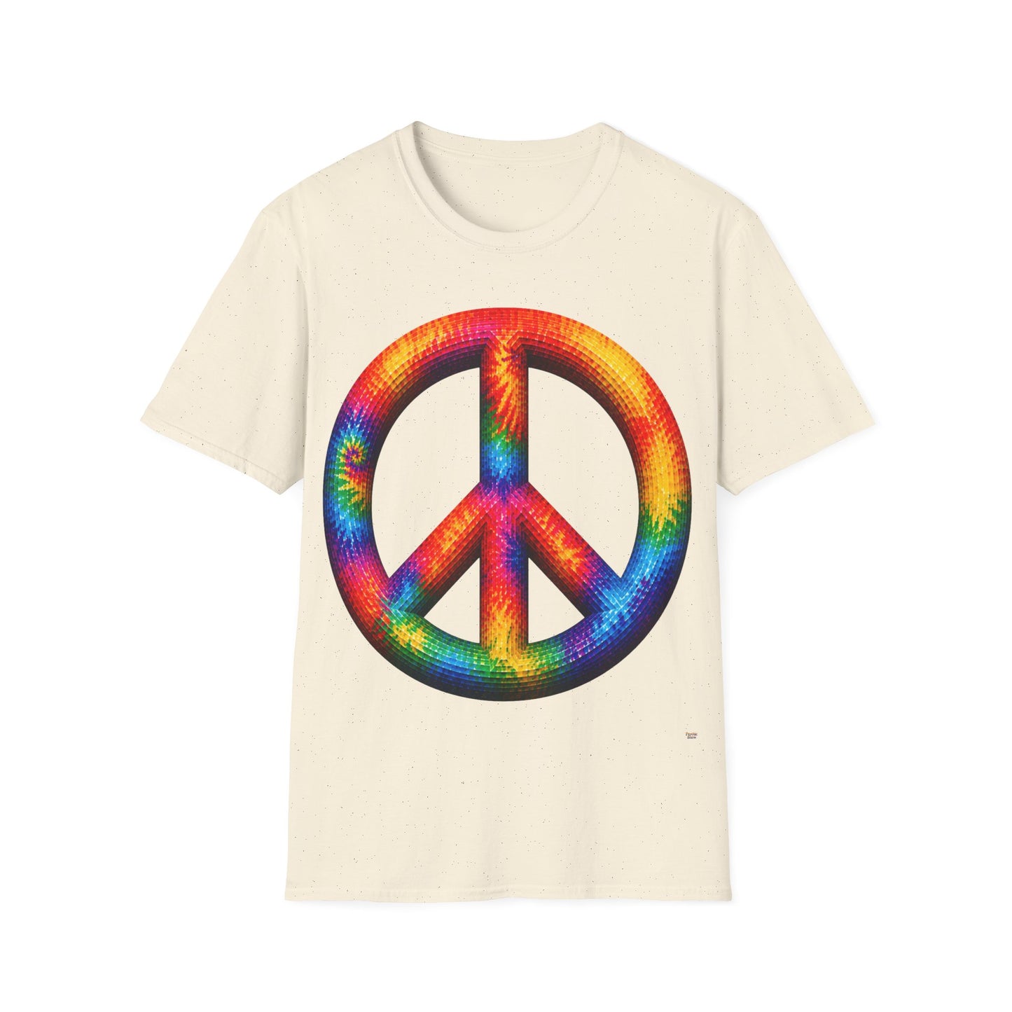 Good Vibes Tie-Dye Peace T-Shirt | 13 Colors | S - 3XL