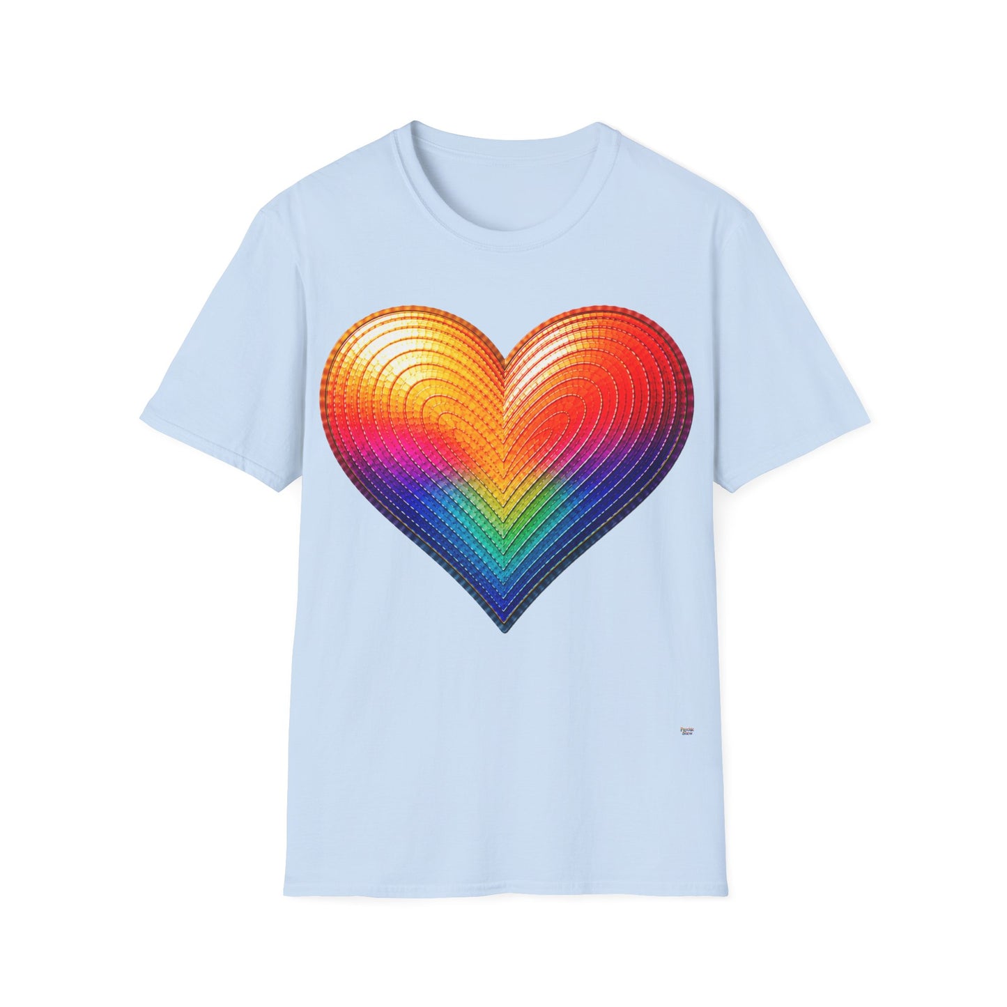 Good Vibes Heart T-Shirt | 13 Colors | S - 3XL