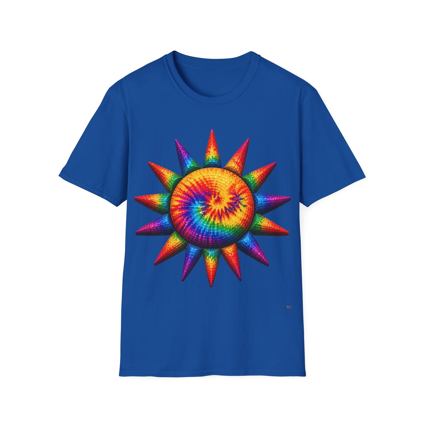 Good Vibes Tie-Dye Sun T-Shirt | 13 Colors | S - 3XL