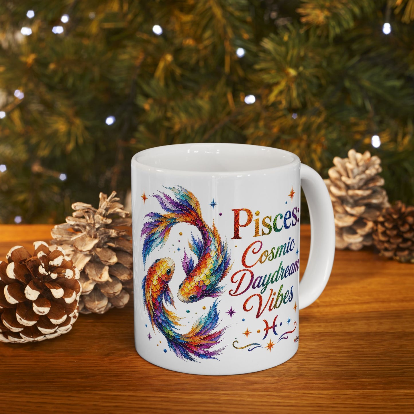 The Pisces Mug | Ceramic Coffee Mug 11oz. | 15oz.