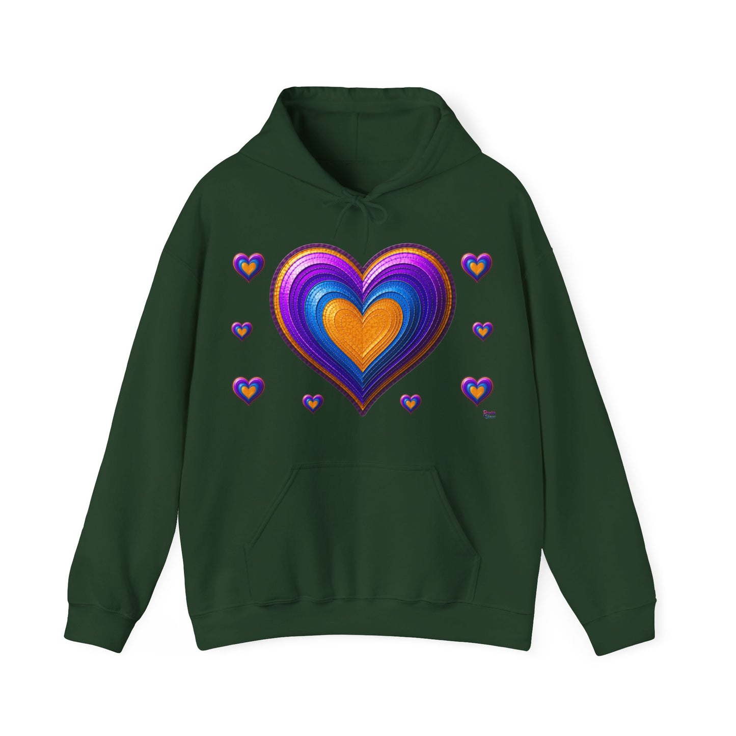 3D Heart Hoodie | The Zodiac Collection