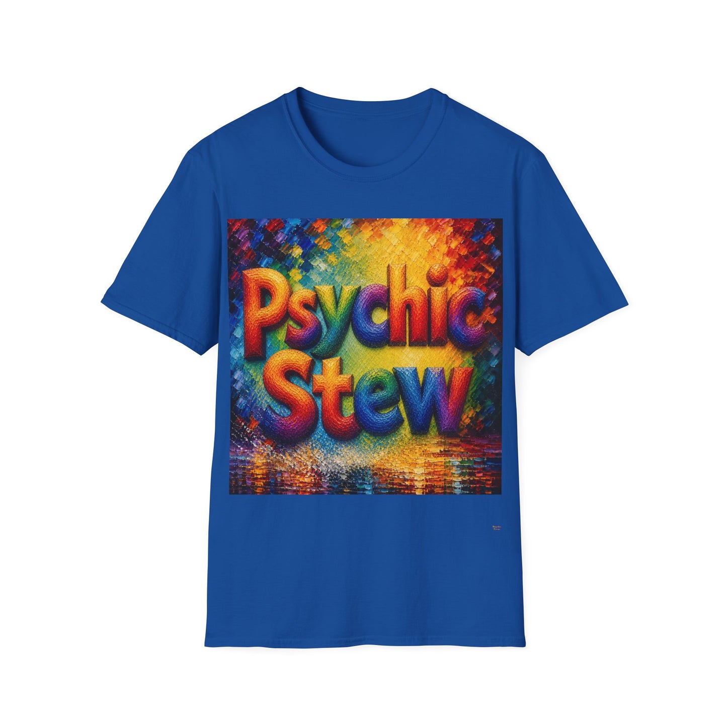 Good Vibes Painted Psychic Stew T-Shirt | 13 Colors | S - 3XL