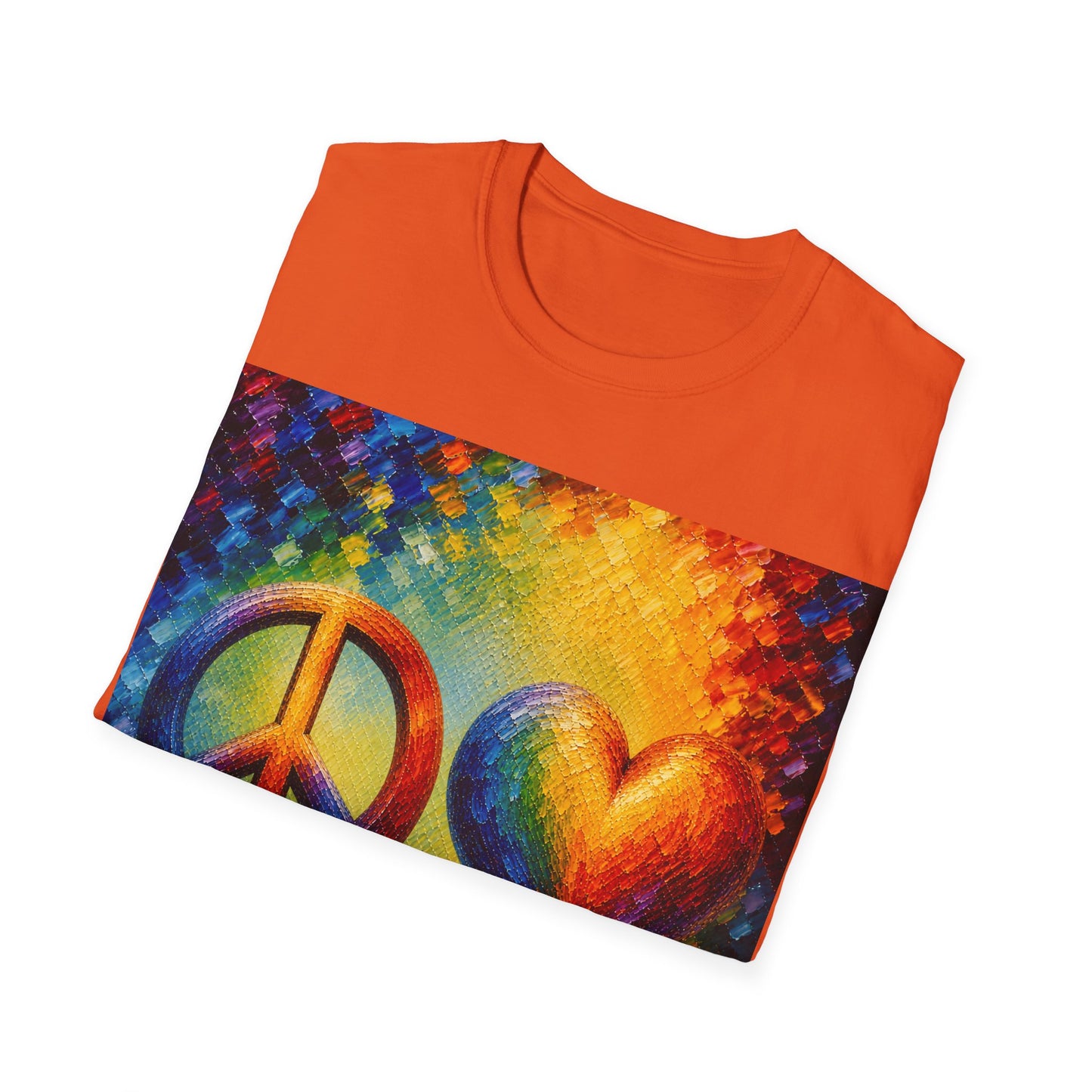 Good Vibes Peace and Love T-Shirt | 13 Colors | S - 3XL