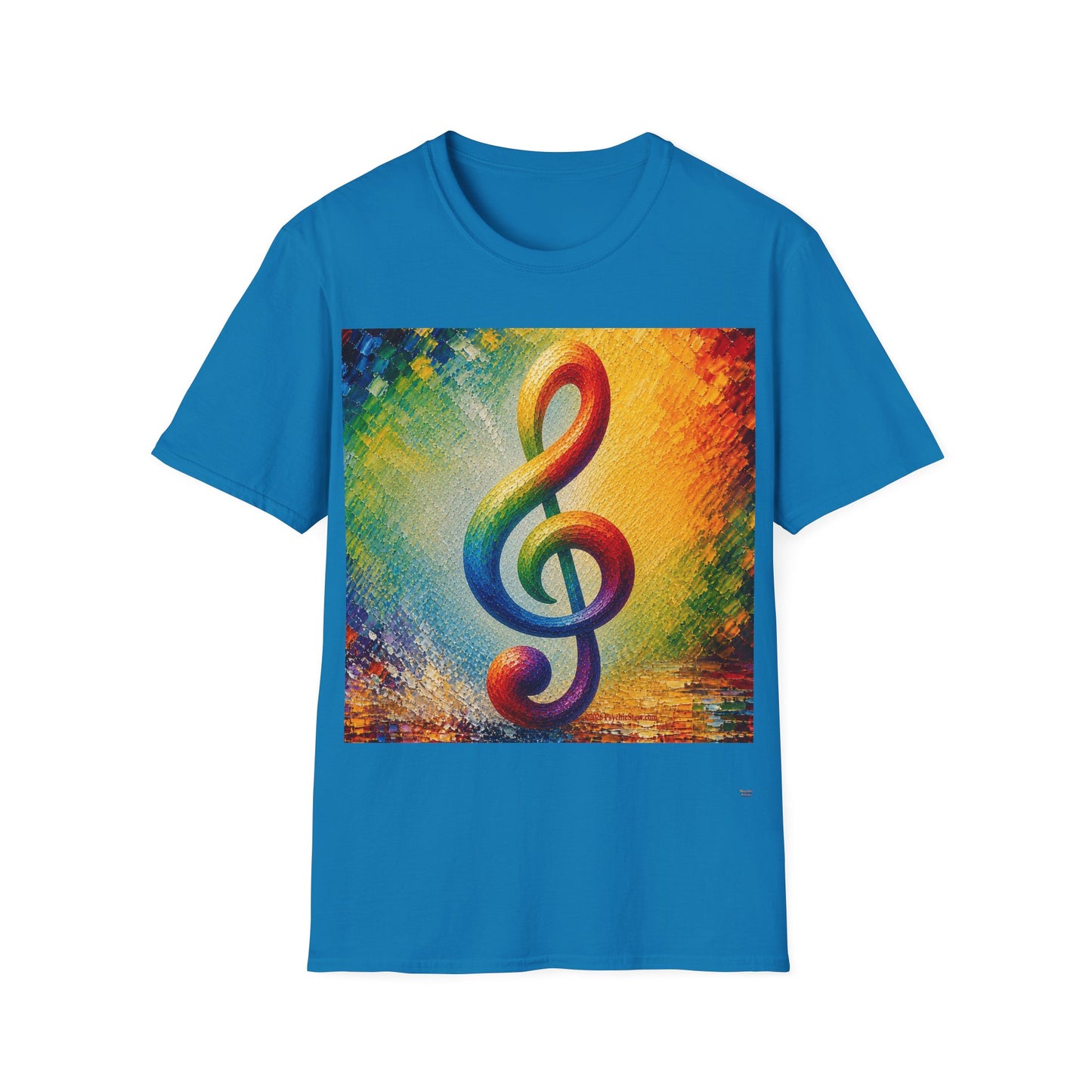Good Vibes Painted G-Clef T-Shirt | 13 Colors | S - 3XL