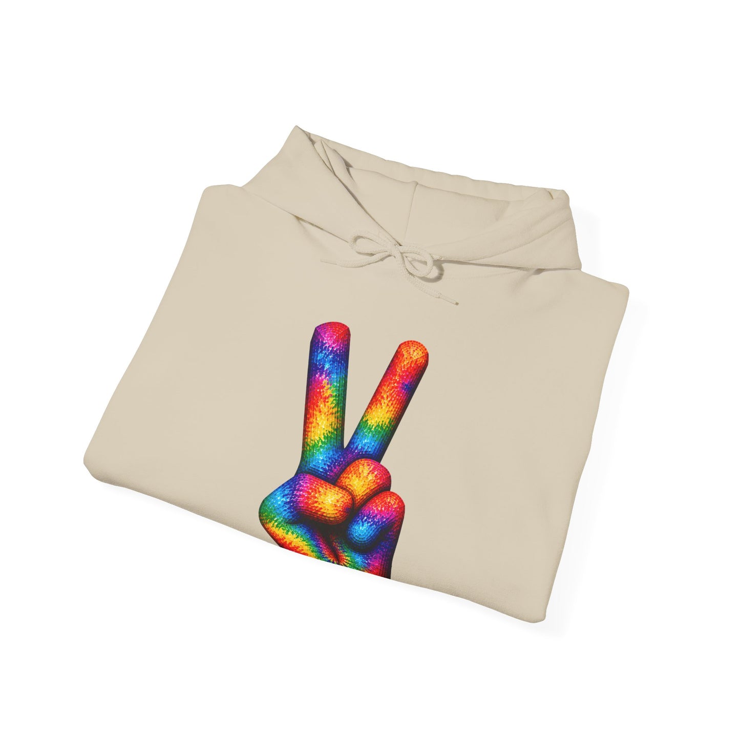 Tie-Dye Peace Hoodie | The Good Vibes Collection