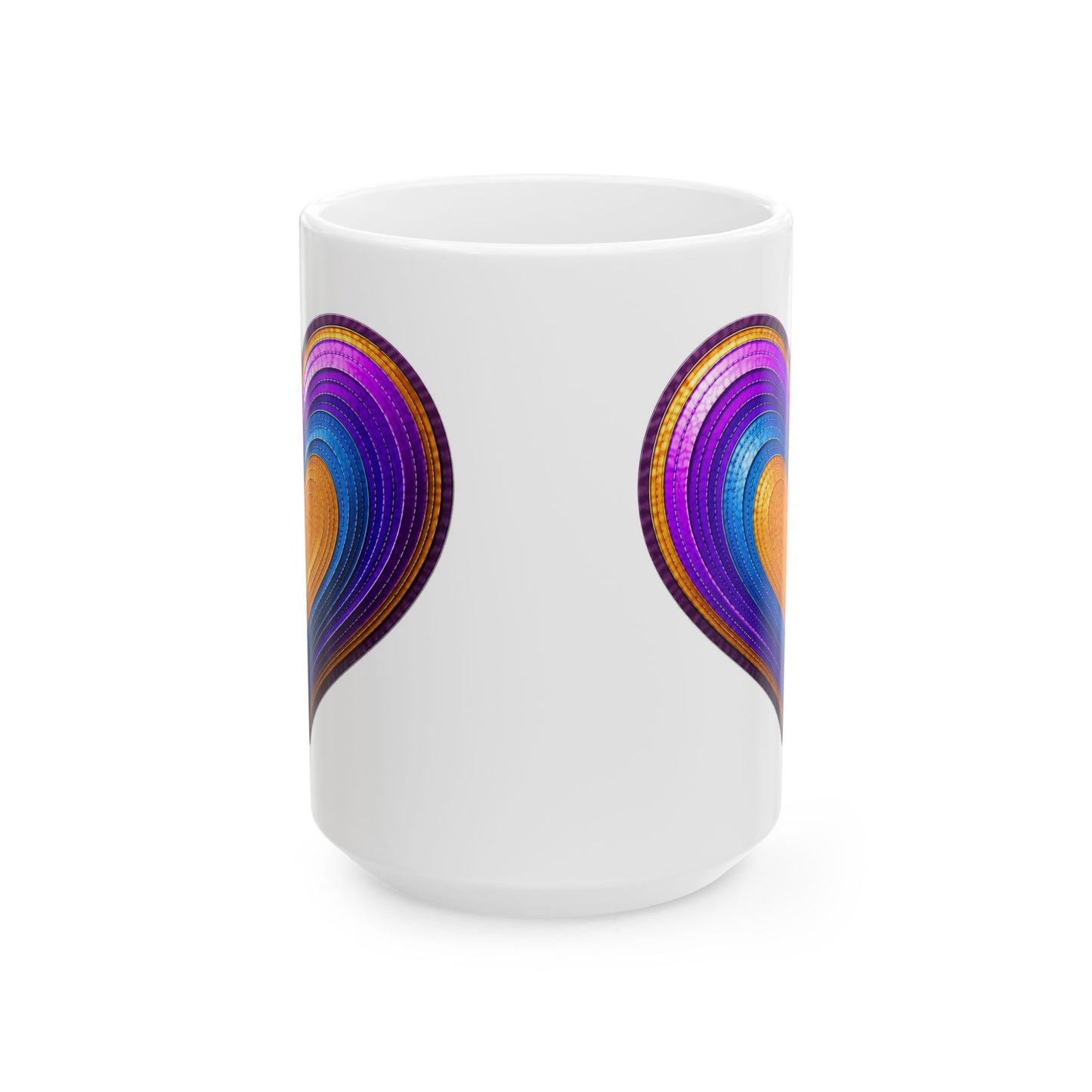 Zodiac 3D Heart Mug | Ceramic Coffee Mug 11oz. | 15oz.