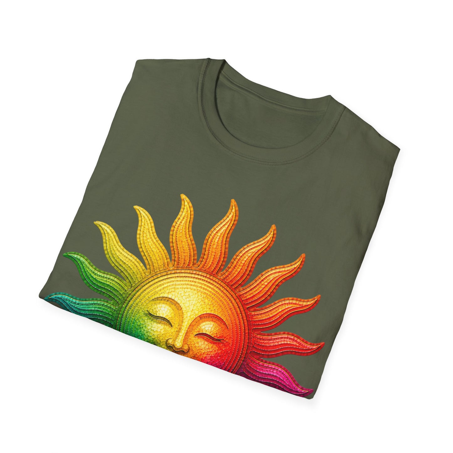 Good Vibes Happy Sun T-Shirt | 13 Colors | S - 3XL