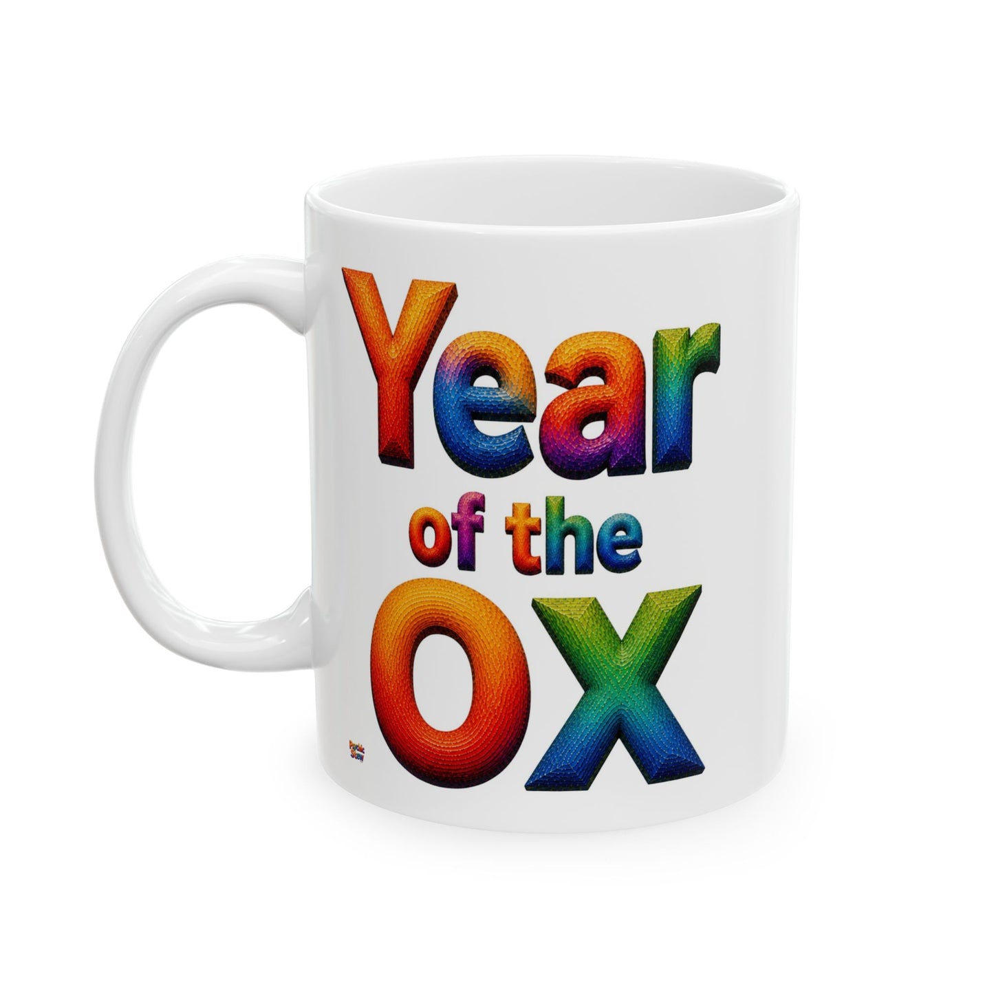 Year of the Ox Mug | Ceramic Coffee Mug 11oz. | 15oz.