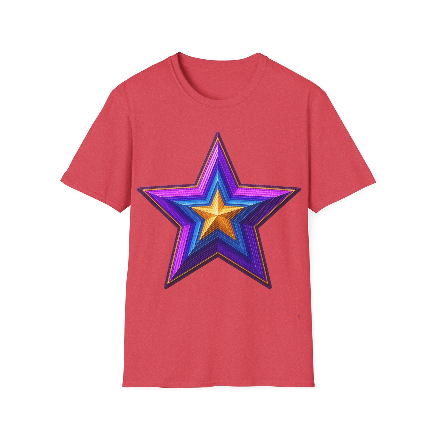 The 3D Star T-Shirt | 14 Colors | S - 3XL
