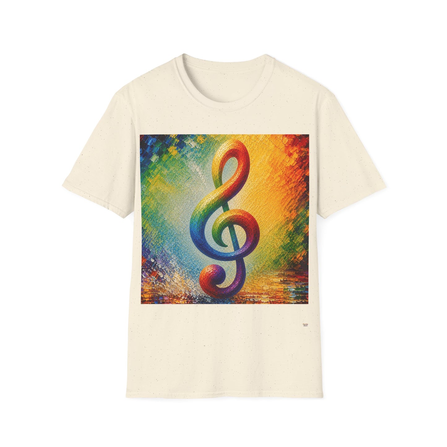 Good Vibes Painted G-Clef T-Shirt | 13 Colors | S - 3XL