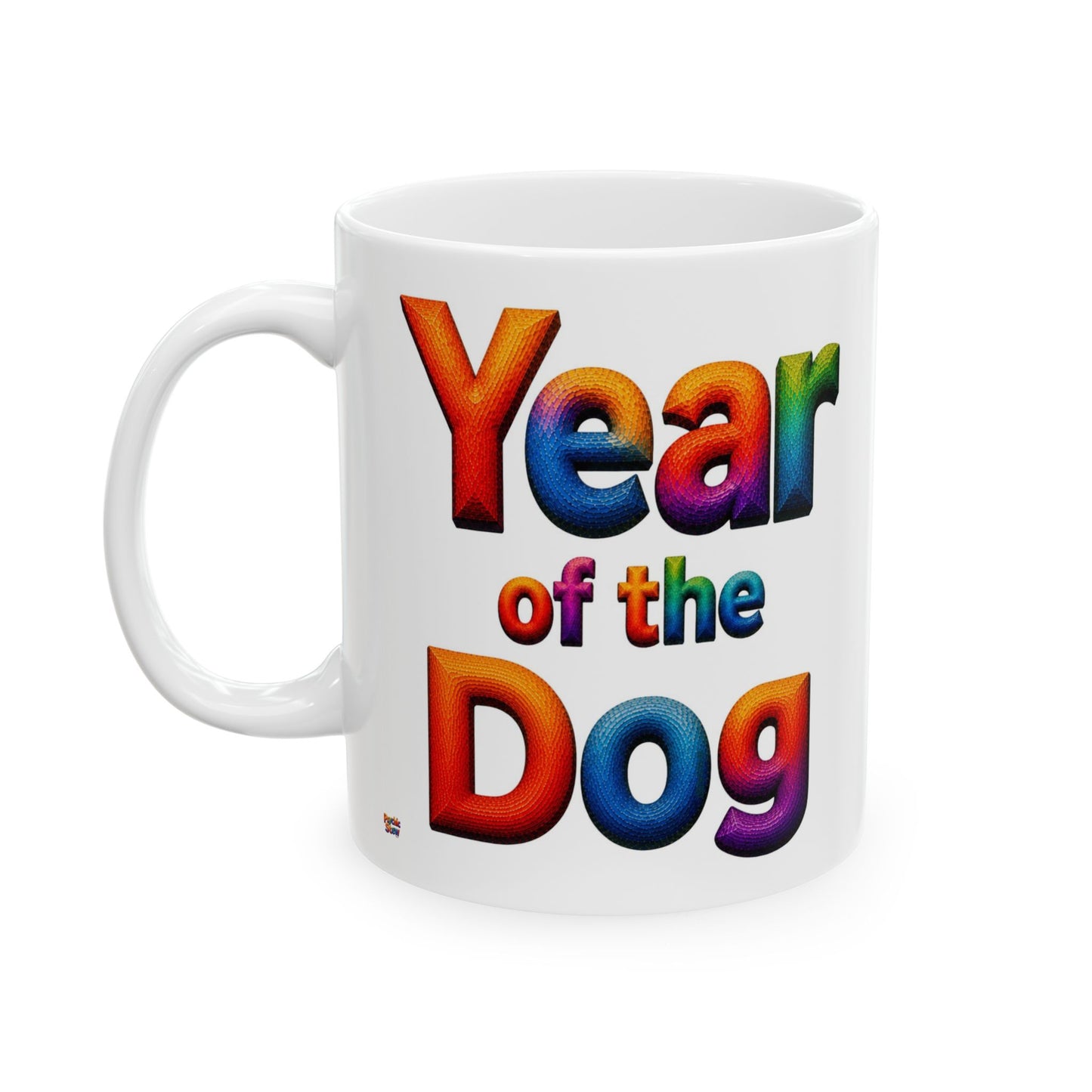 Year of the Dog Mug | Ceramic Coffee Mug 11oz. | 15oz.