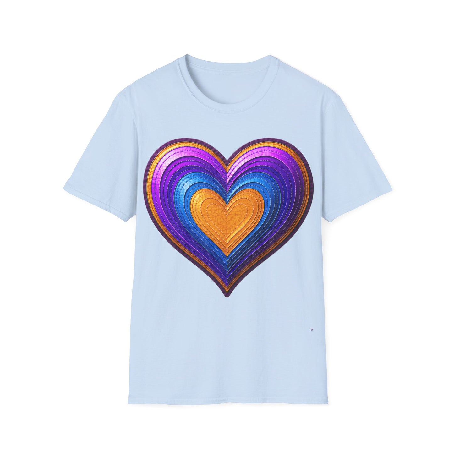 The 3D Heart T-Shirt | 14 Colors | S - 3XL