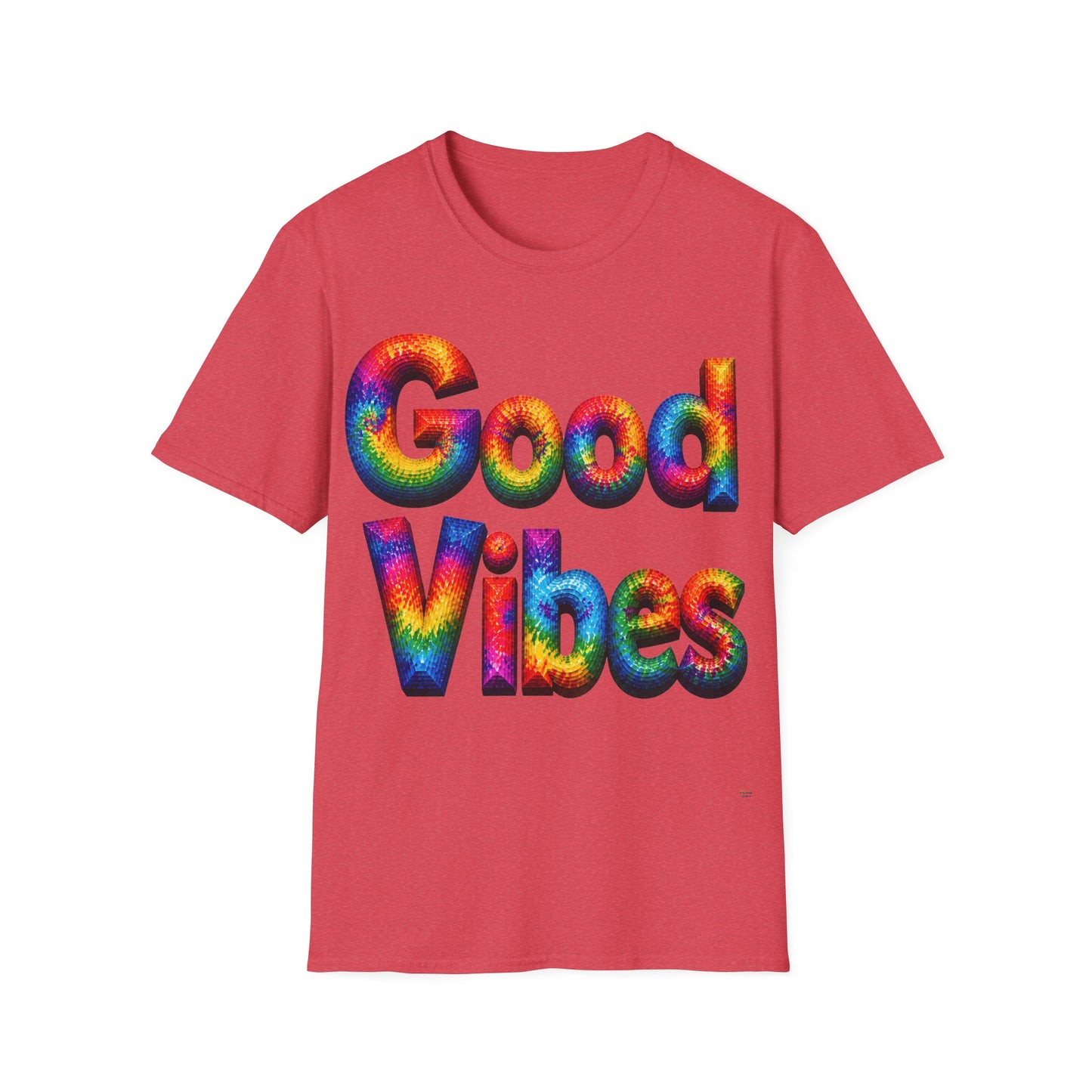 Good Vibes Tie-Dye T-Shirt | 13 Colors | S - 3XL