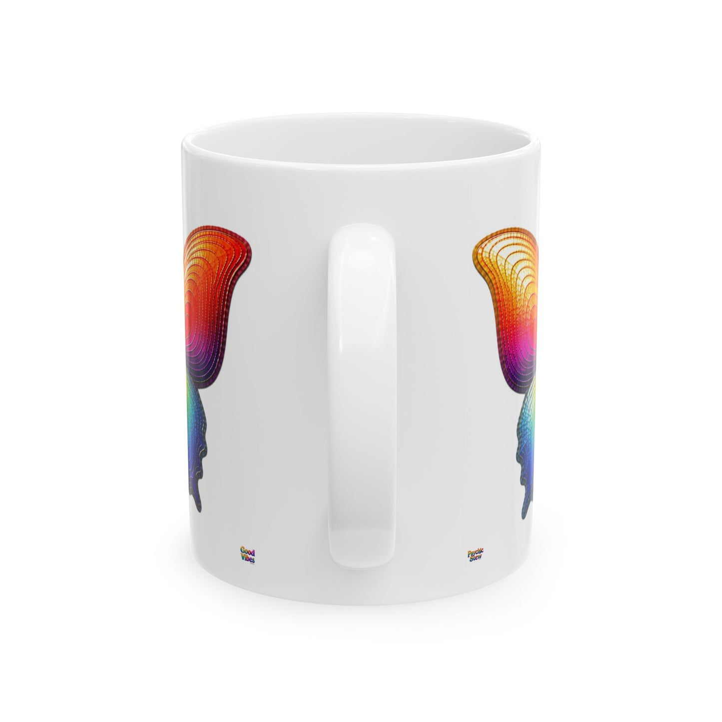 Good Vibes Butterfly Mug | Ceramic Coffee Mug 11 oz. | 15oz.