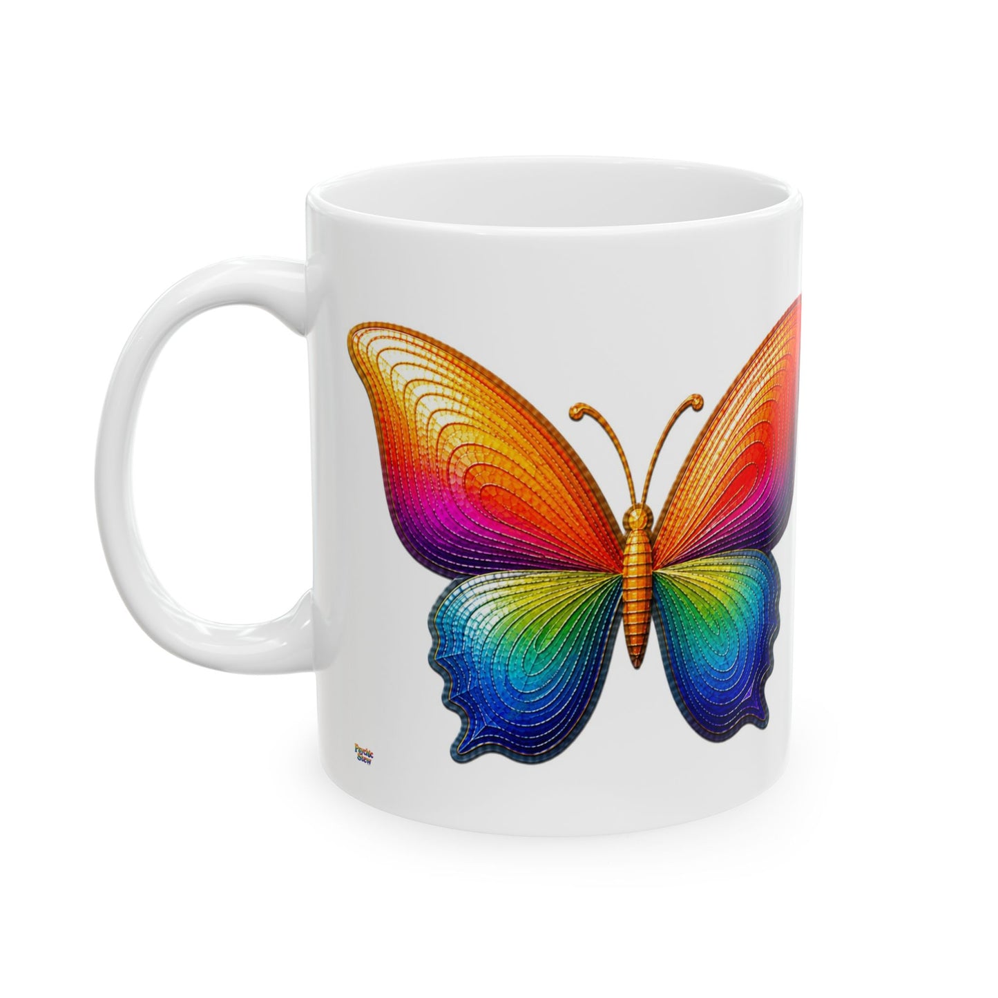 Good Vibes Butterfly Mug | Ceramic Coffee Mug 11 oz. | 15oz.
