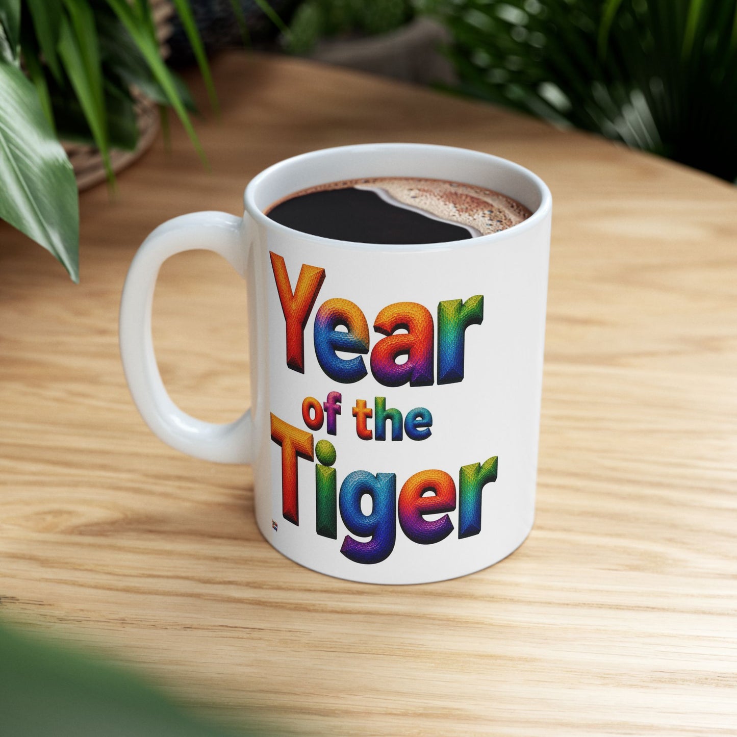 Year of the Tiger Mug | Ceramic Coffee Mug 11oz. | 15oz.