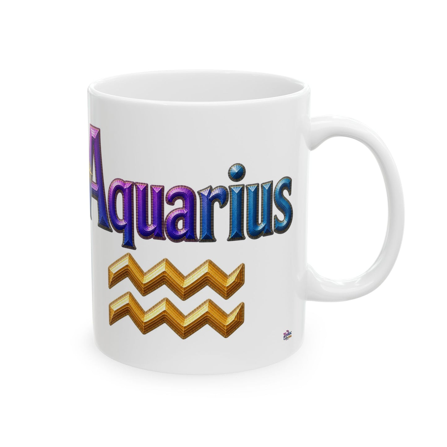 Aquarius Zodiac Mug | Ceramic Coffee Mug 11oz. | 15oz.