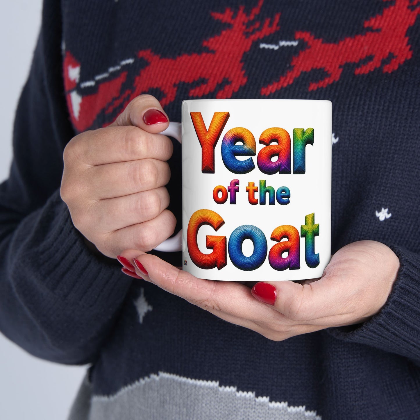 Year of the Goat Mug | Ceramic Coffee Mug 11oz. | 15oz.