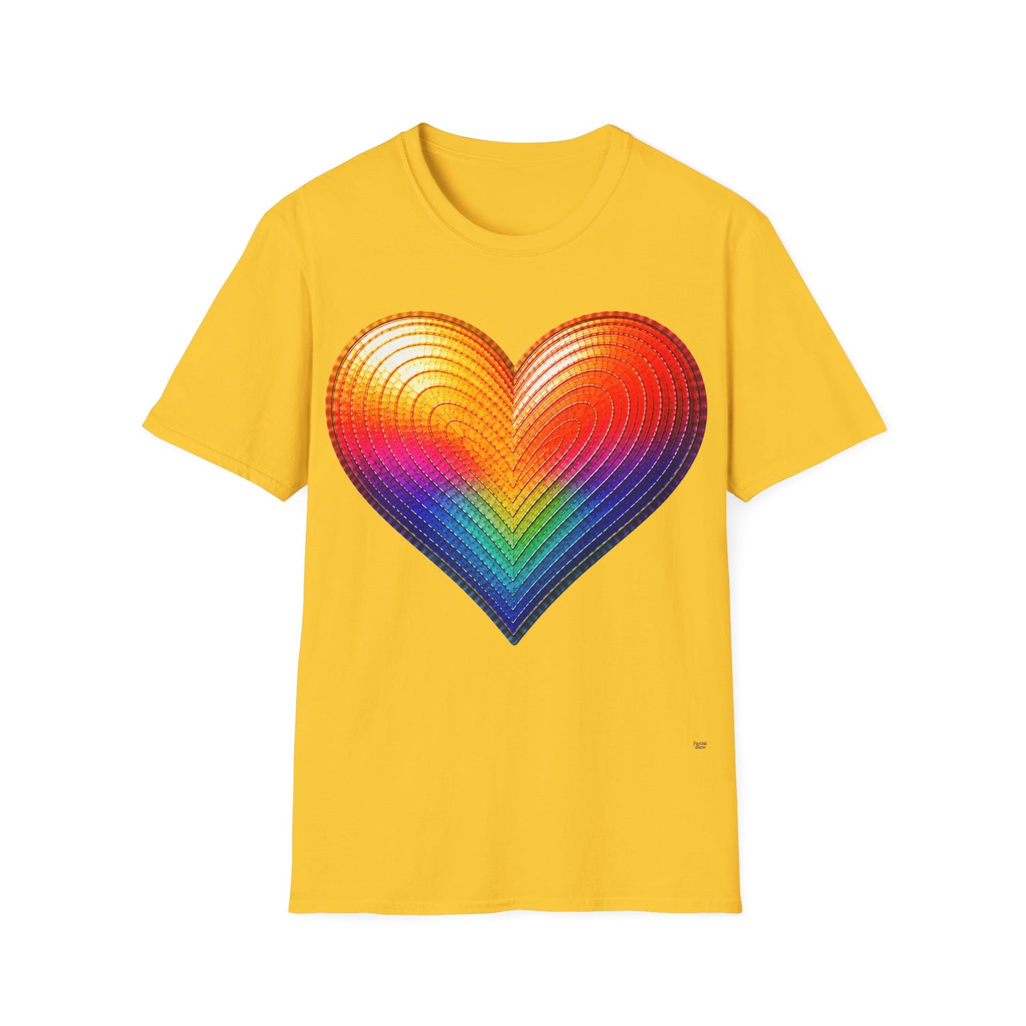 Good Vibes Heart T-Shirt | 13 Colors | S - 3XL
