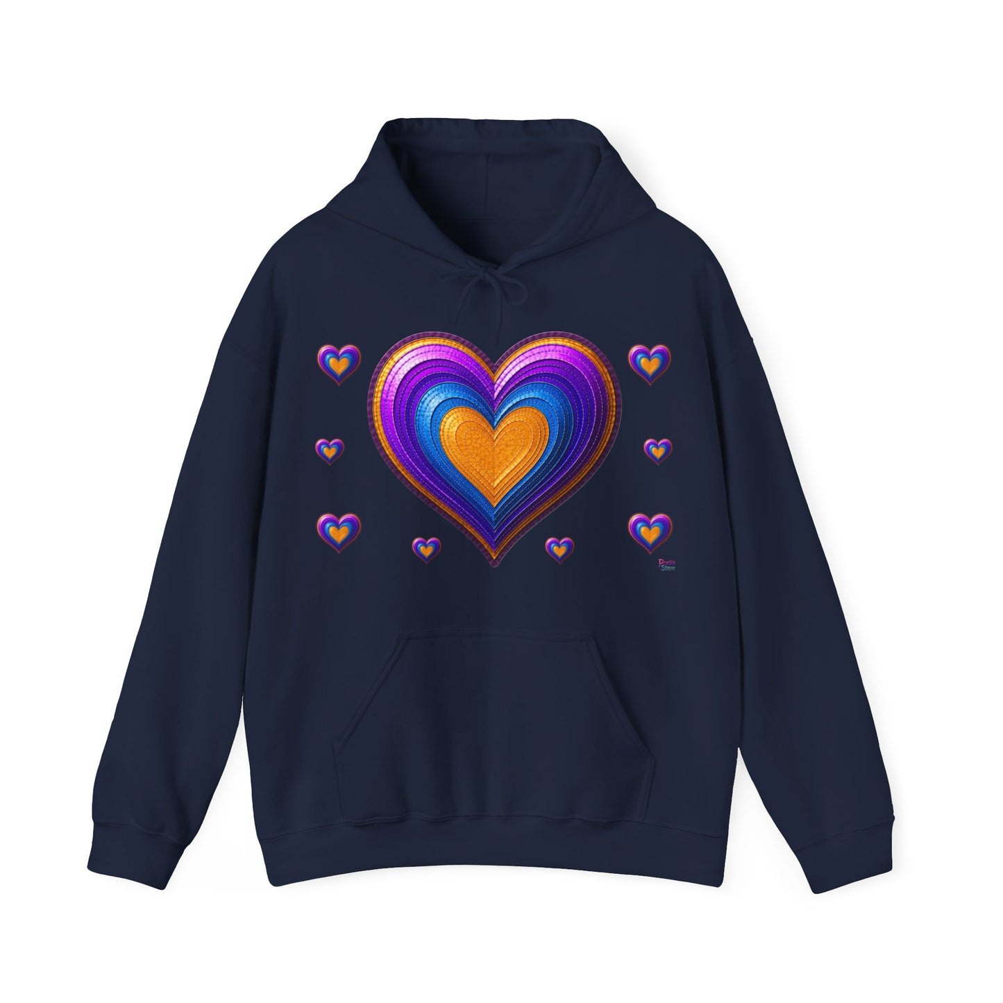 3D Heart Hoodie | The Zodiac Collection
