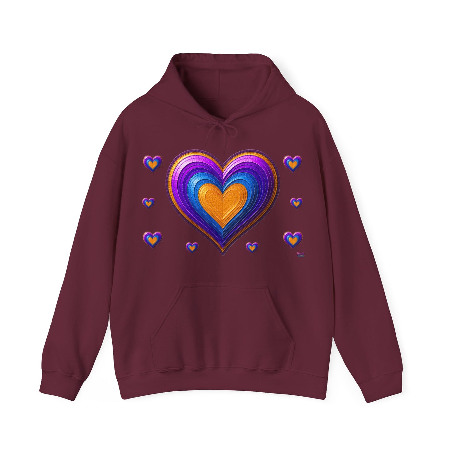 3D Heart Hoodie | The Zodiac Collection