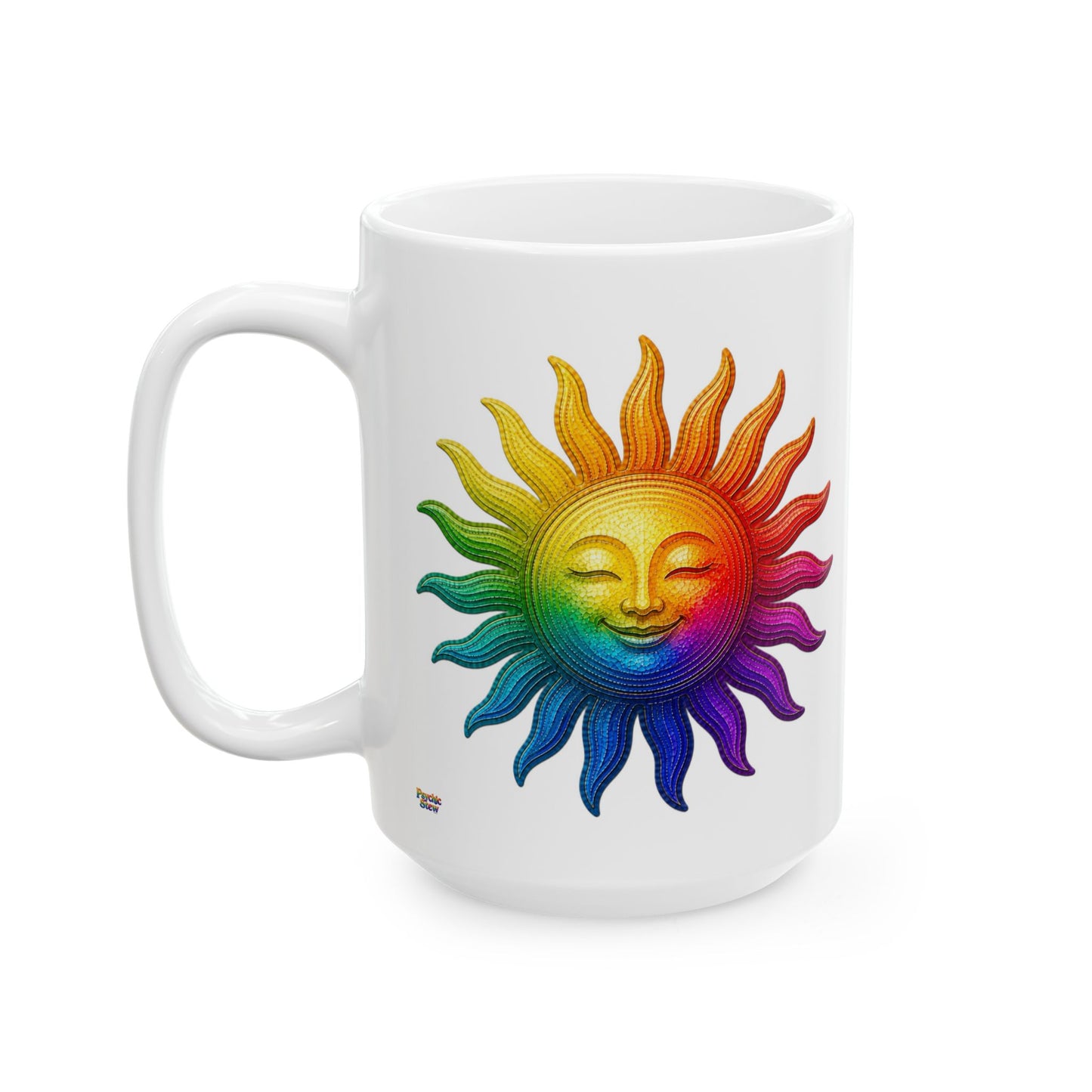 Good Vibes Sun Mug | Ceramic Coffee Mug 11oz. | 15oz.