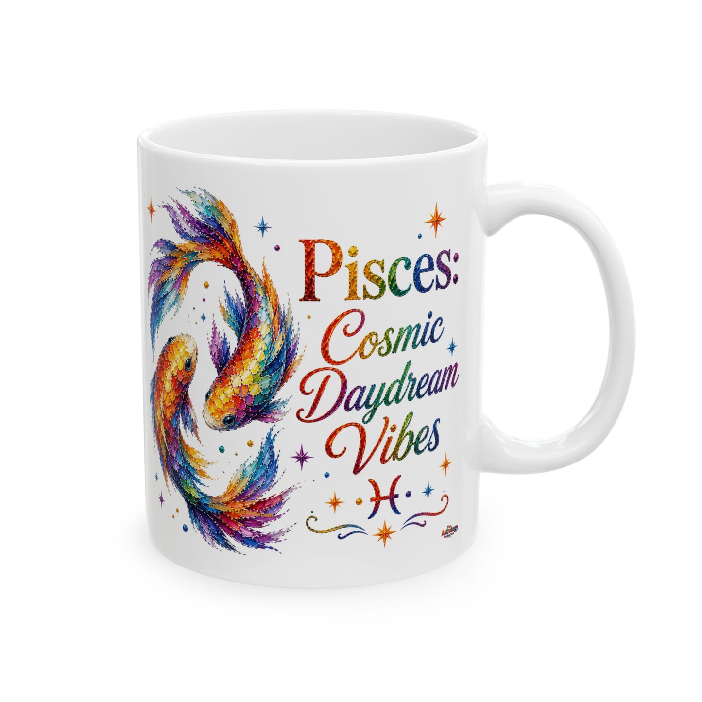 The Pisces Mug | Ceramic Coffee Mug 11oz. | 15oz.