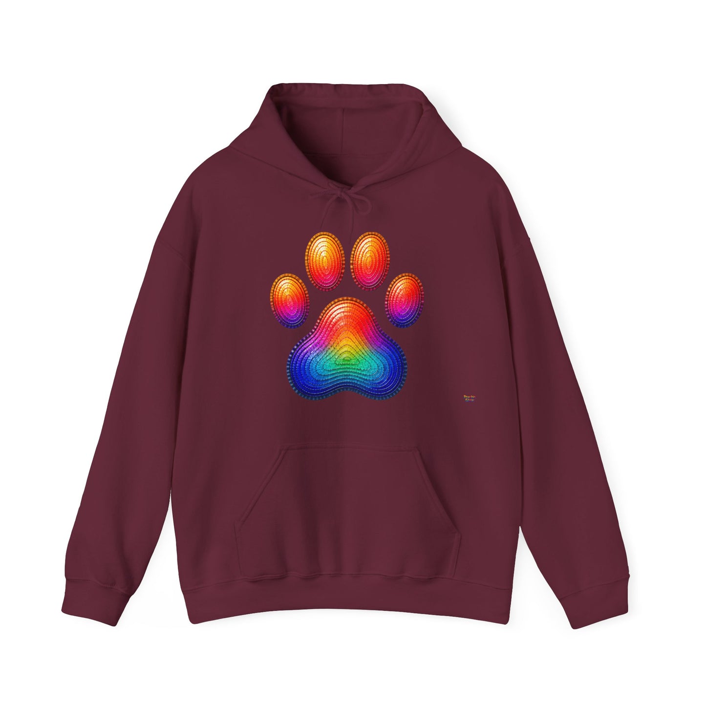 The Paw Print Hoodie | The Good Vibes Collection