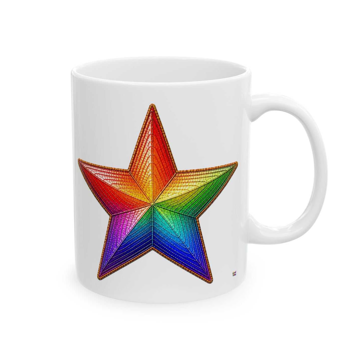 Good Vibes Star Mug | Ceramic Coffee Mug 11oz. | 15oz.
