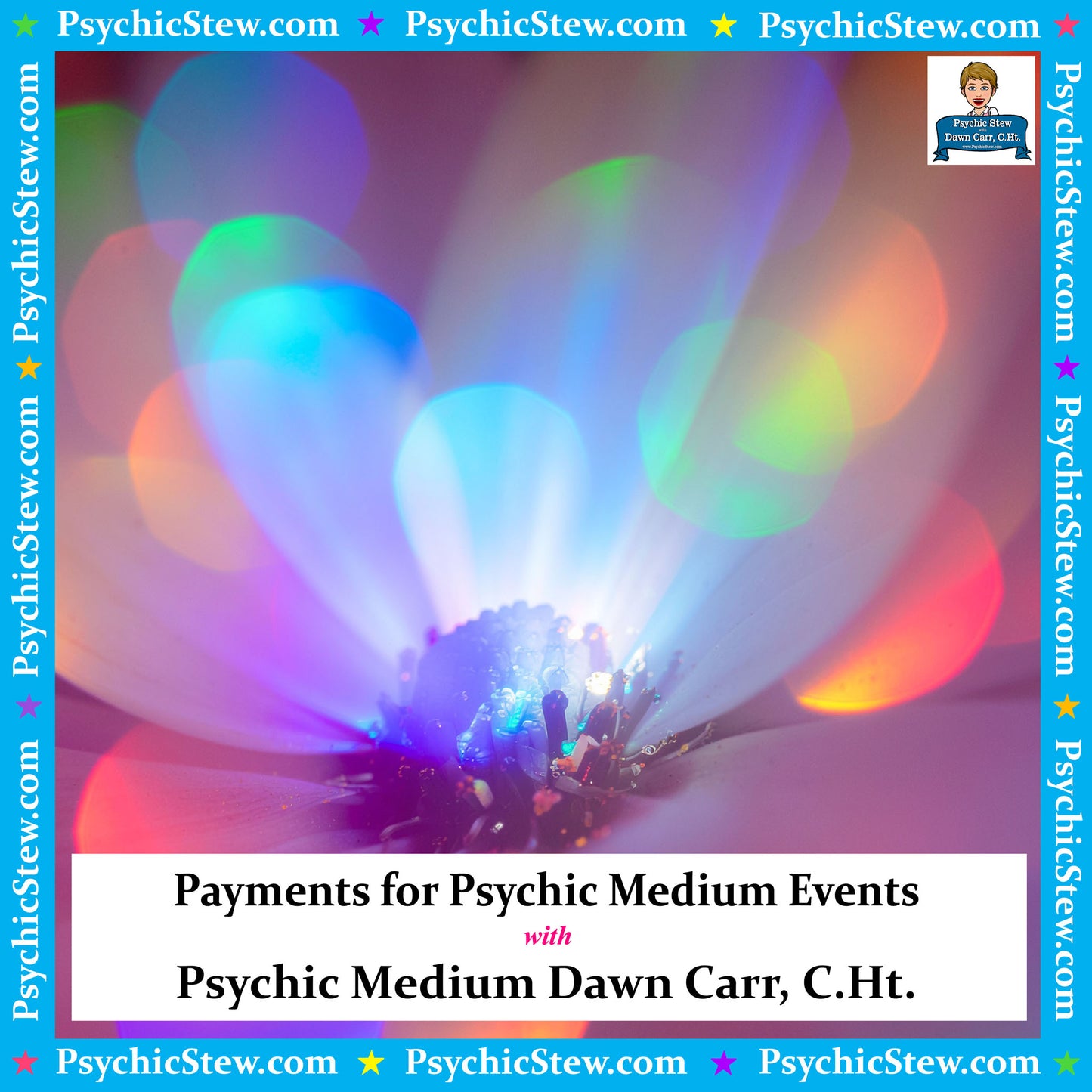 Payments for Psychic Medium Parties and Events