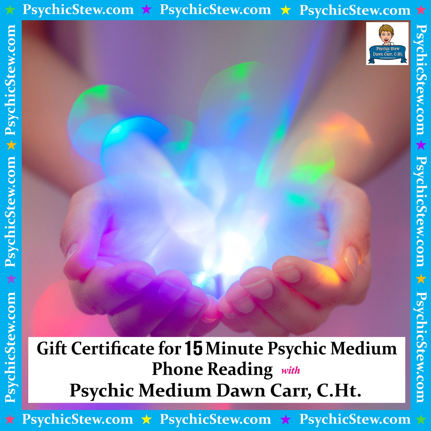 Gift Certificate for 15 Minute Psychic Medium Phone Reading